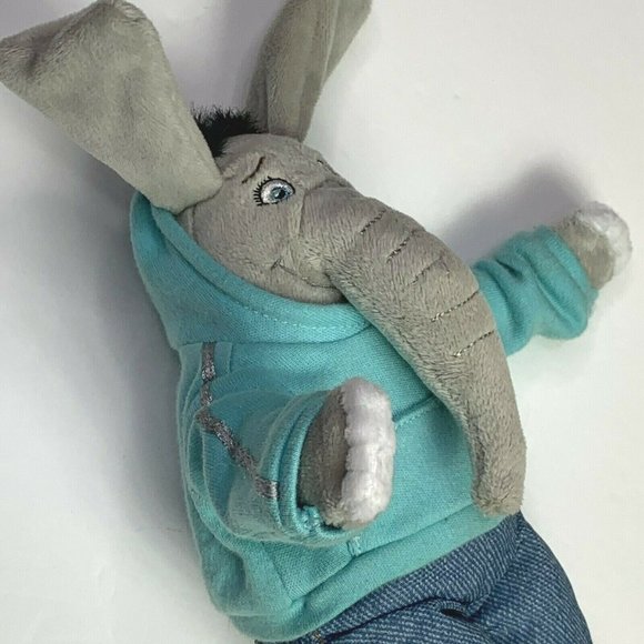 Sing Meena Movie Character Plush Snap Creative 8 in Hoodie Stuffed Animal - Picture 2 of 6